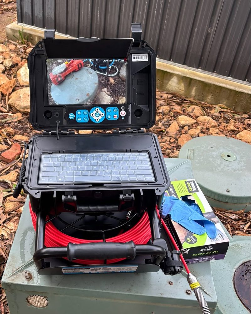 Drain Camera On Site — Plumbing on Eyre