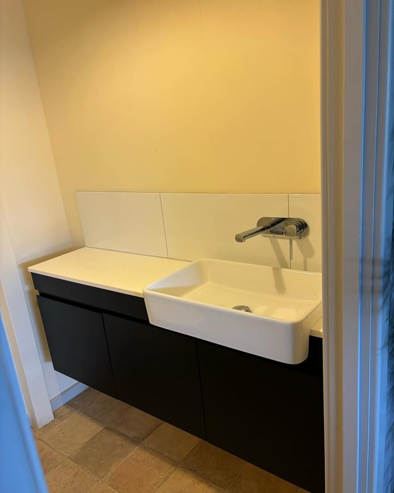 Vanity Upgrade — Plumbing on Eyre